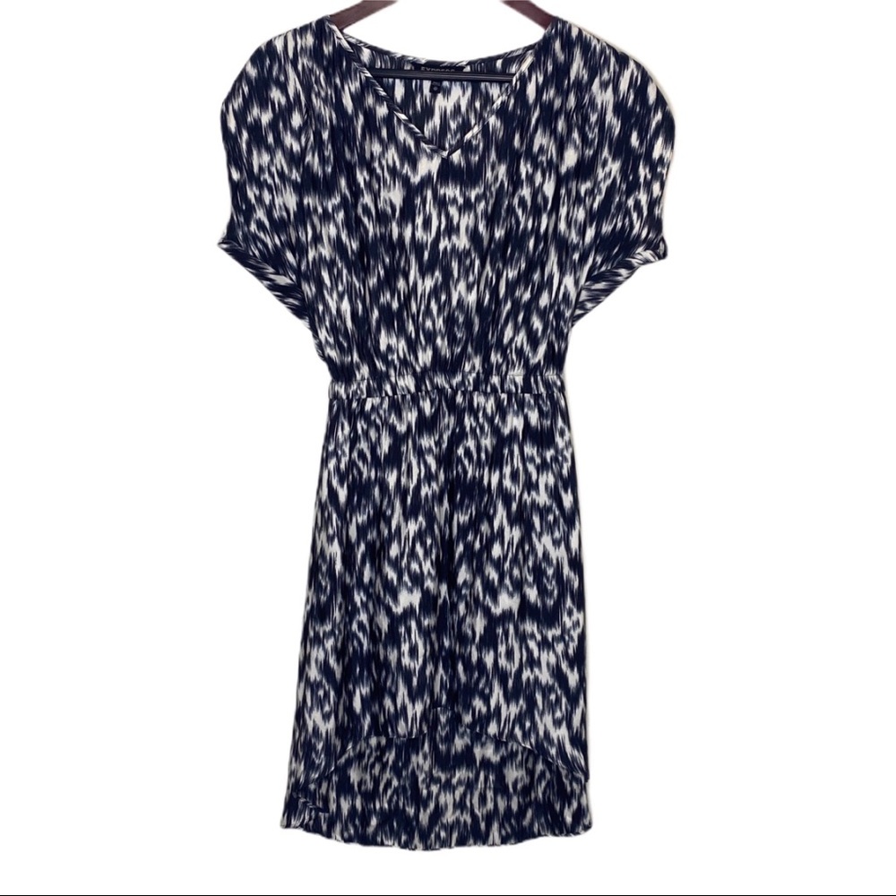 Express Black and White Dress